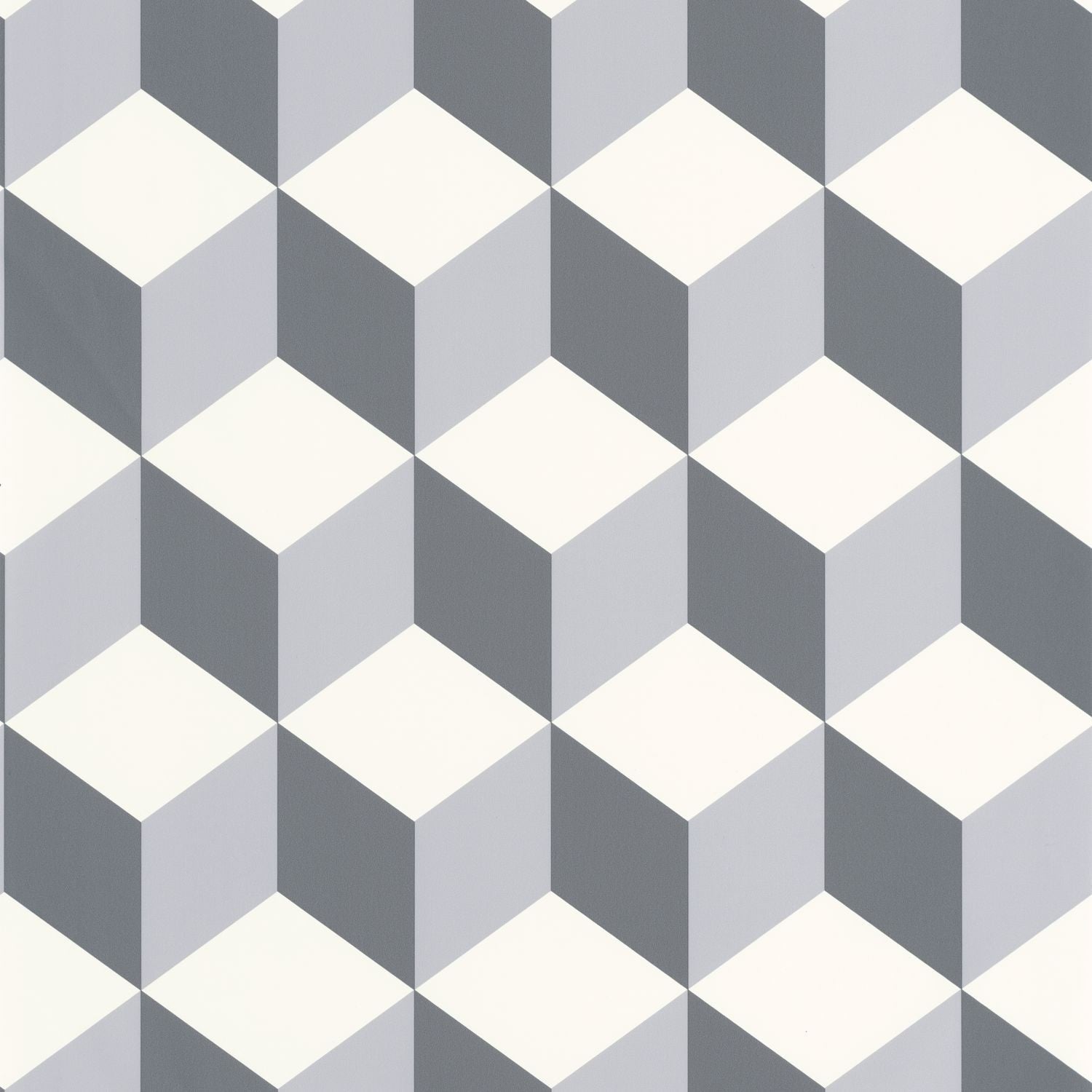 Be Happy Wallpaper - Gris - Caselio - 103329010