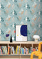 Be Yourself Wallpaper - Bleu Vert - Caselio - 103266078