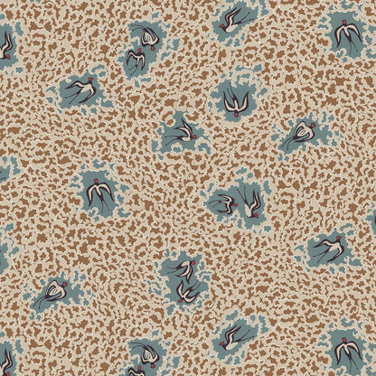 Bea's Swallows Wallpaper - Alma and Osney Blue - Josephine Munsey - JMW-102001 - Premier Wallcovering