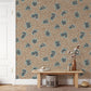Bea's Swallows Wallpaper - Alma and Osney Blue - Josephine Munsey - JMW-102001 - Premier Wallcovering