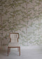 Beech Wallpaper - Document Green - Lewis & Wood - Premier Wallcovering