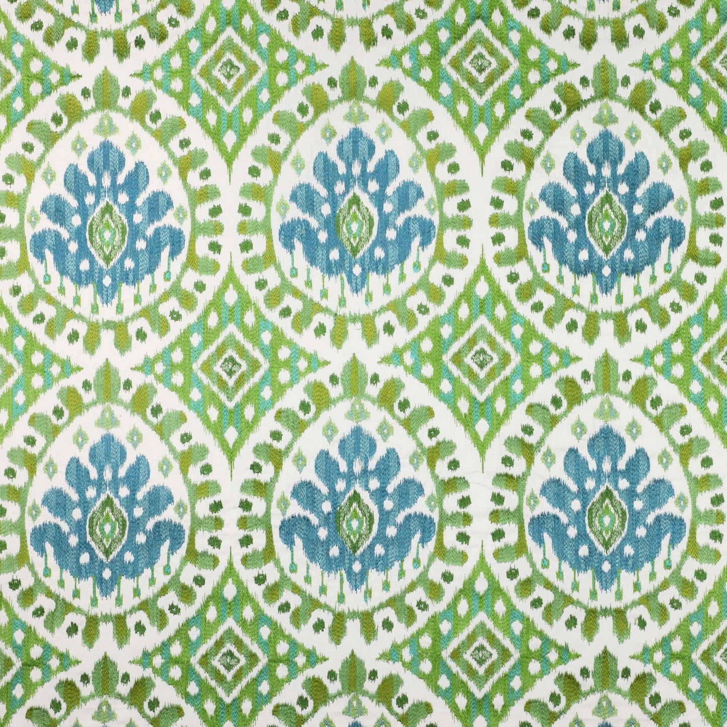 Bella Fabric - Aqua - Manuel Canovas - 04791/04 - Premier Wallcovering