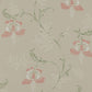 Bellflower Wallpaper - Pink/Green - Colefax & Fowler - 07127/07 - Premier Wallcovering