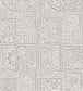 Bellini Wallpaper - Grey on White - 108/9047 - Cole & Son - Premier Wallcovering
