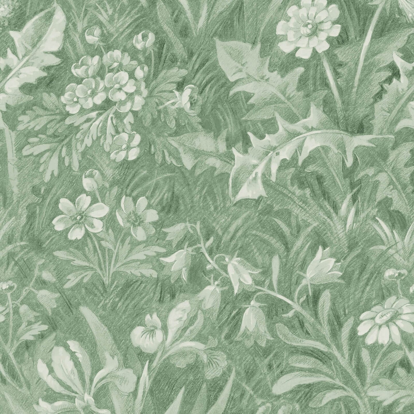 Beltane Wallpaper - House of Hackney - 1 - WA - BLT - DI - GRS - XXX - Premier Wallcovering