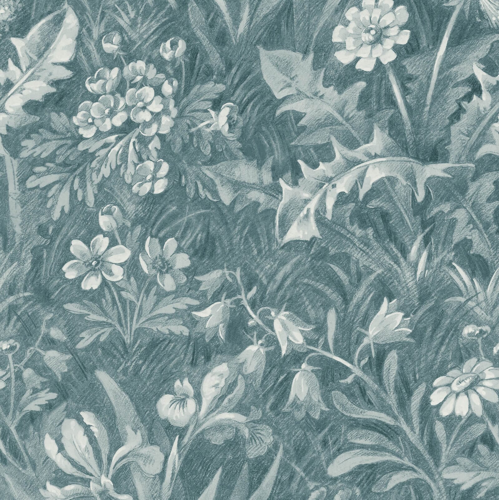 Beltane Wallpaper - Euphorbia - House of Hackney - 1-WA-BLT-DI-EUP-XXX