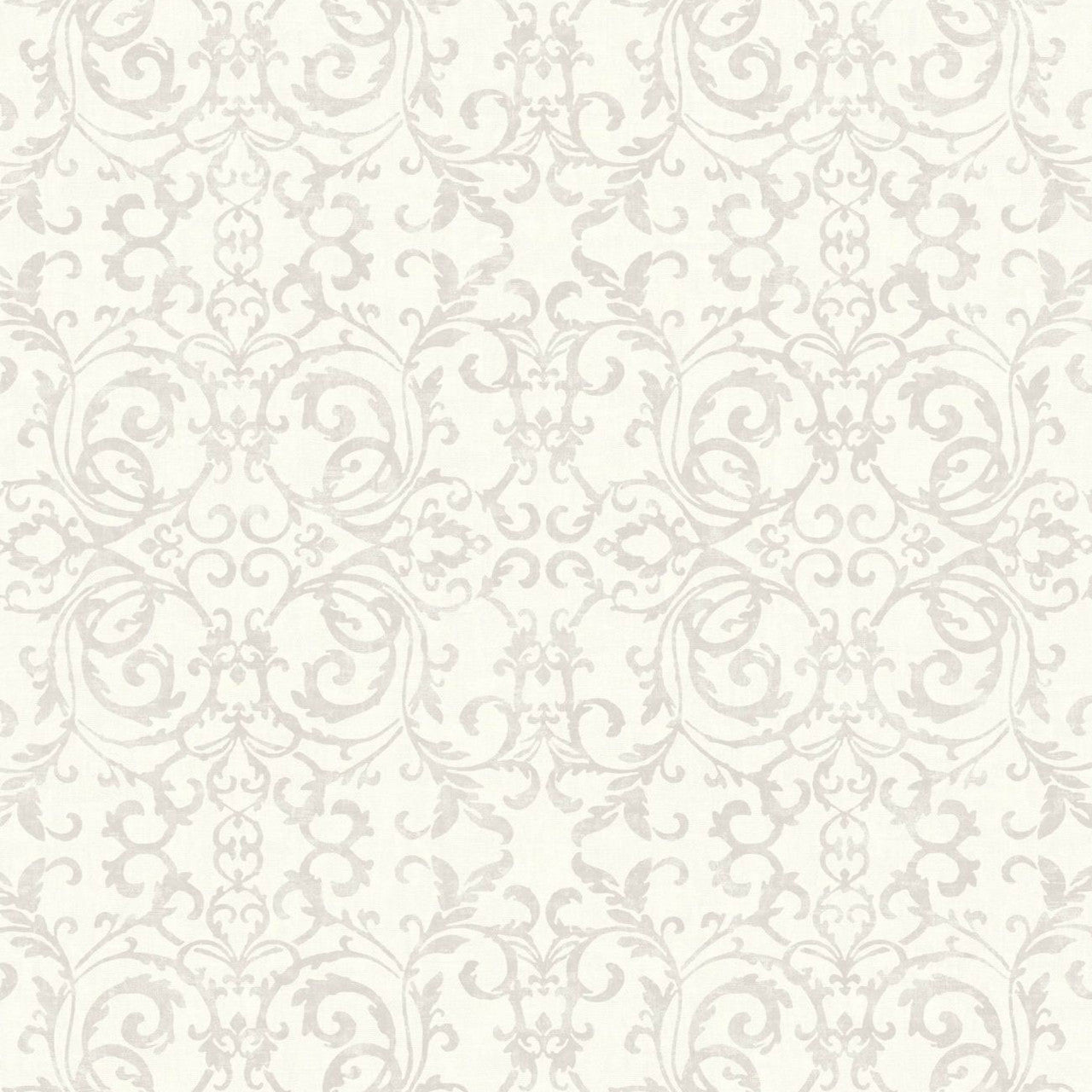 Belvedere Vienne Wallpaper - Gris - Casadeco - 87519110 - Premier Wallcovering