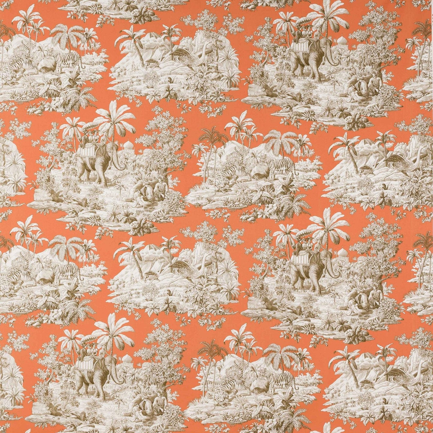 Bengale Fabric - Corail - Manuel Canovas - M4081-02 - Premier Wallcovering