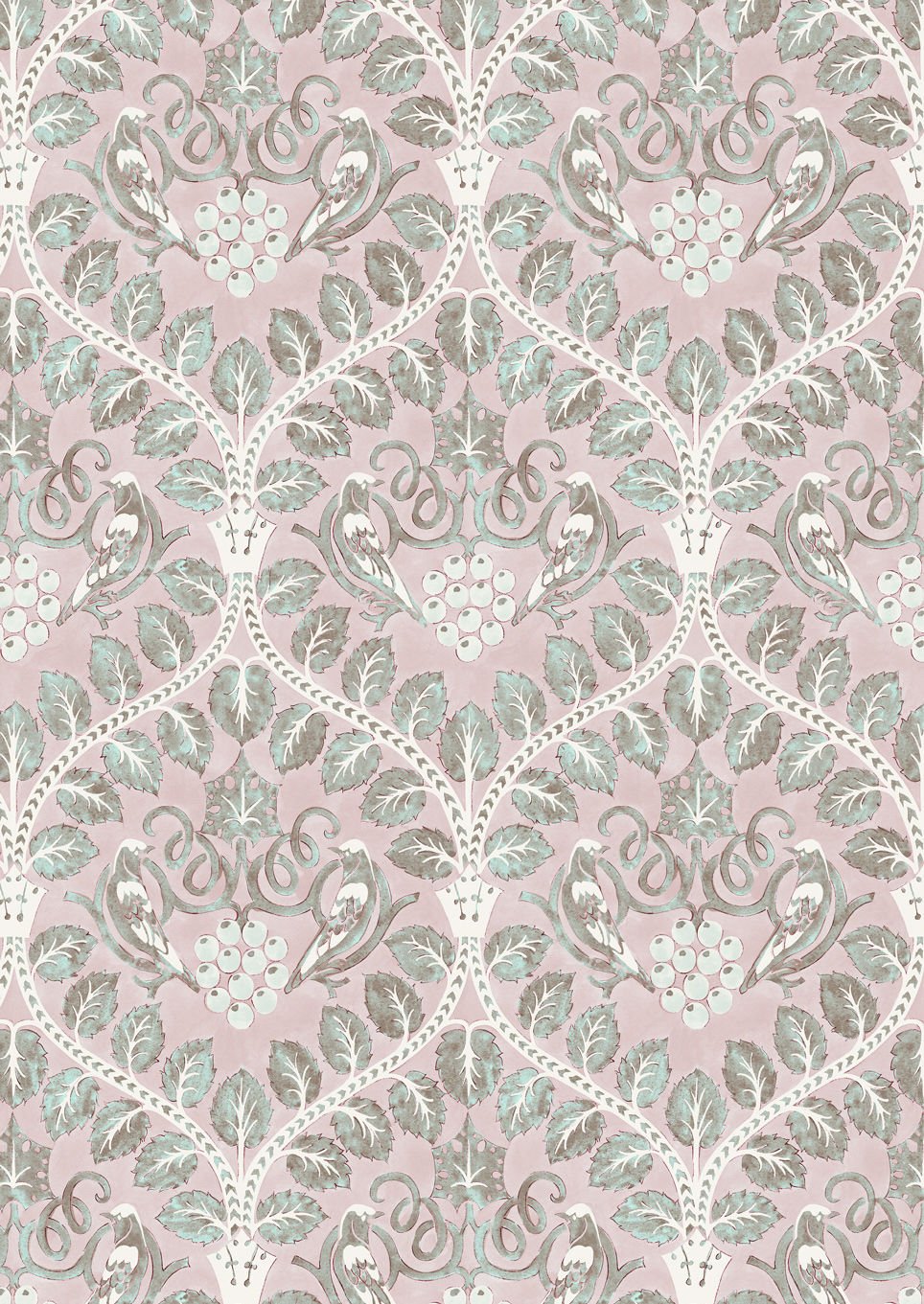 Berry Brothers Wallpaper - Sherbet - Lewis & Wood - Premier Wallcovering