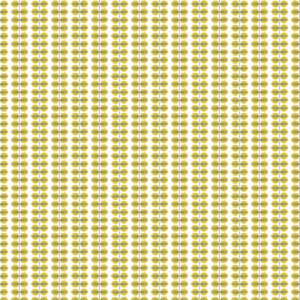 Bersa Wallpaper - Yellow - Boråstapeter - 1753 - Premier Wallcovering