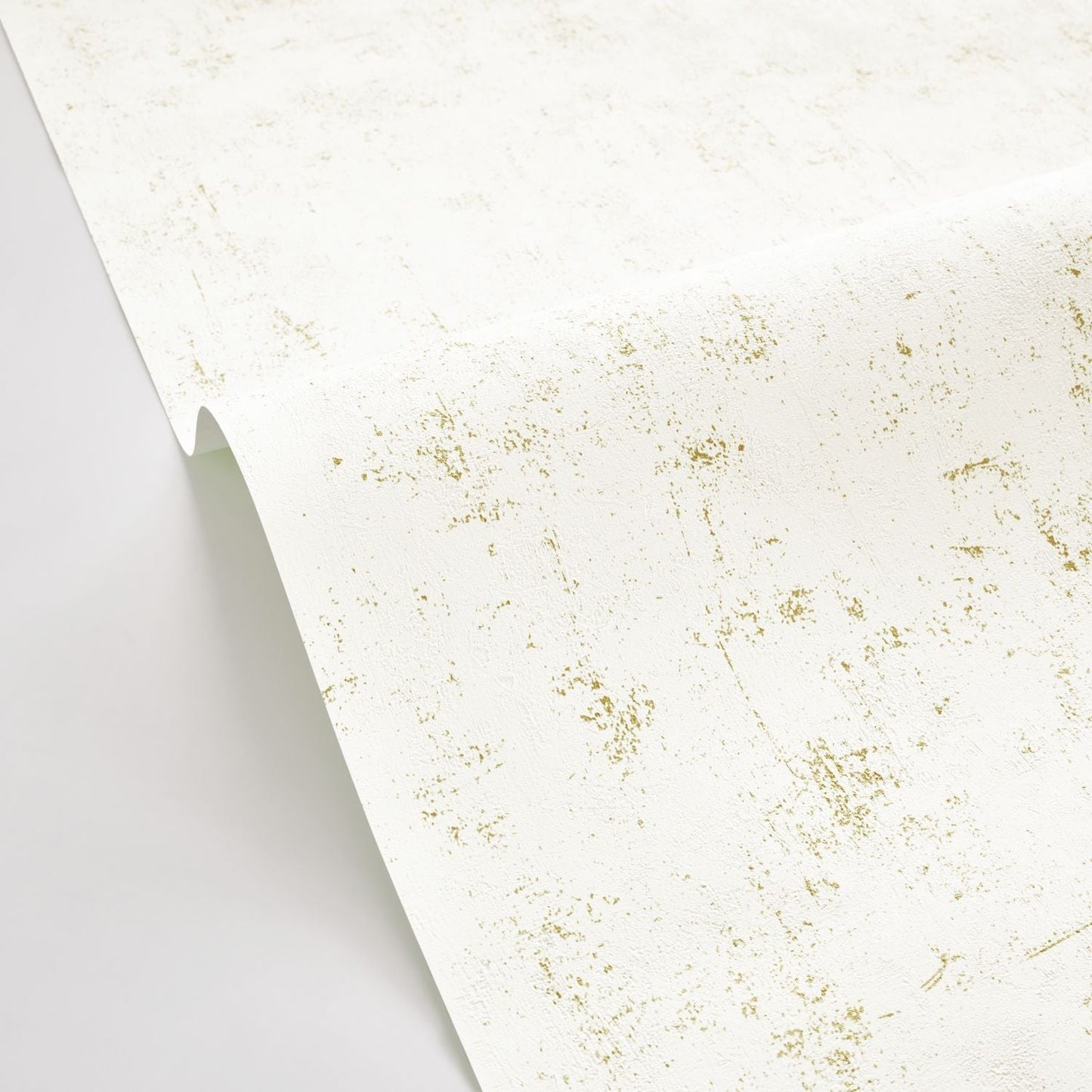 Beton Uni Wallpaper - Blanc Neige - Caselio - 101491320