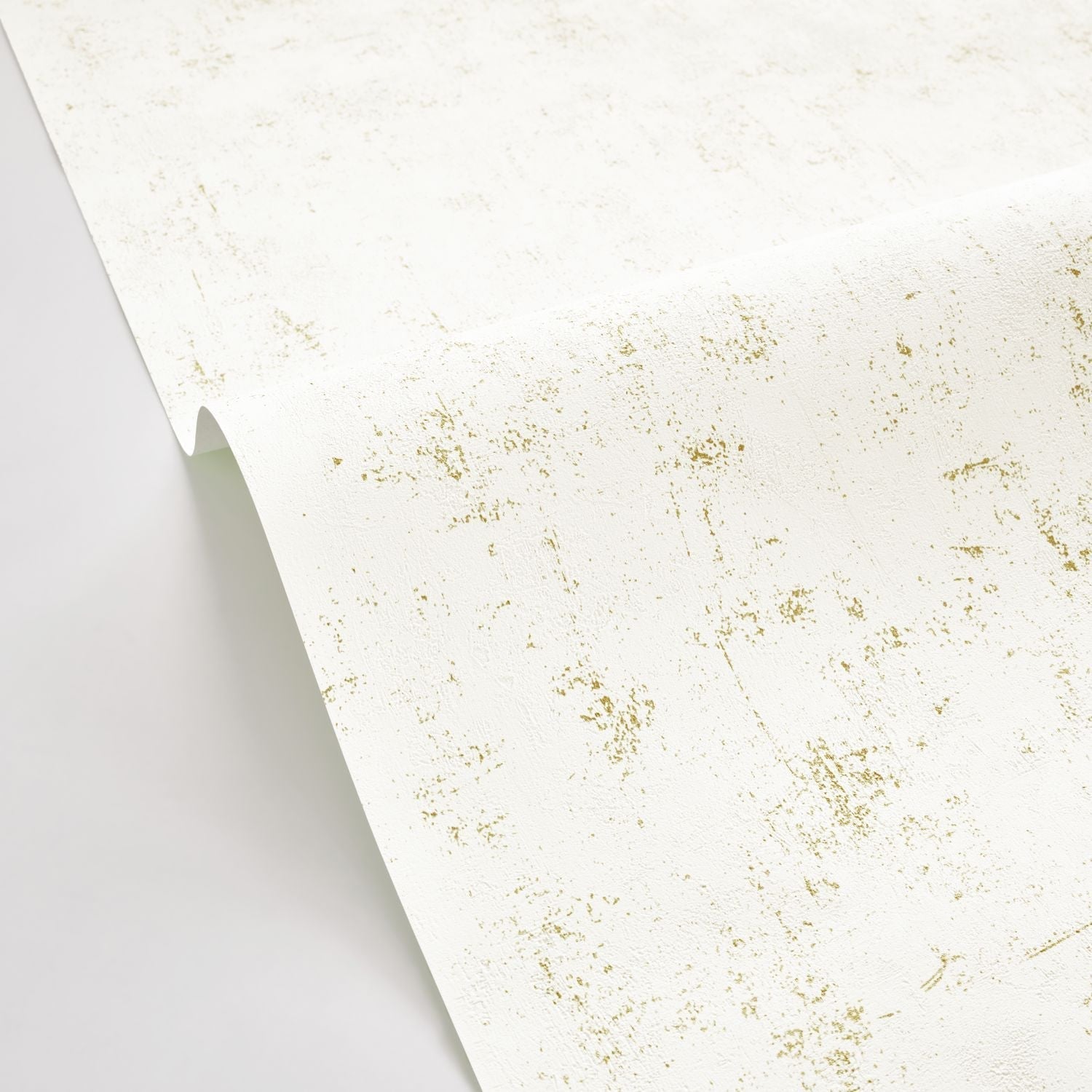 Beton Uni Wallpaper - Blanc Neige - Caselio - 101491320