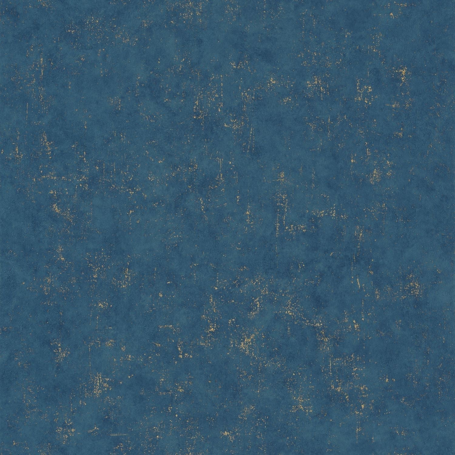 Beton Uni Wallpaper - Bleu Jean - Caselio - 101496360