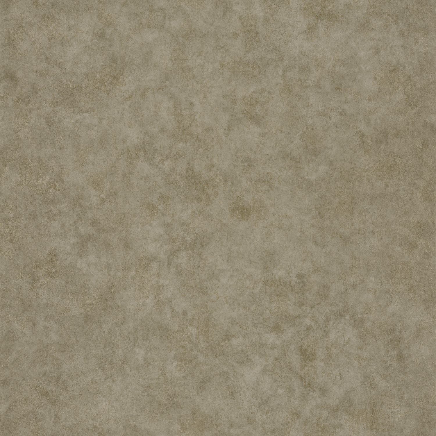 Beton Uni Wallpaper - Olive Nacre - Caselio - 101497420