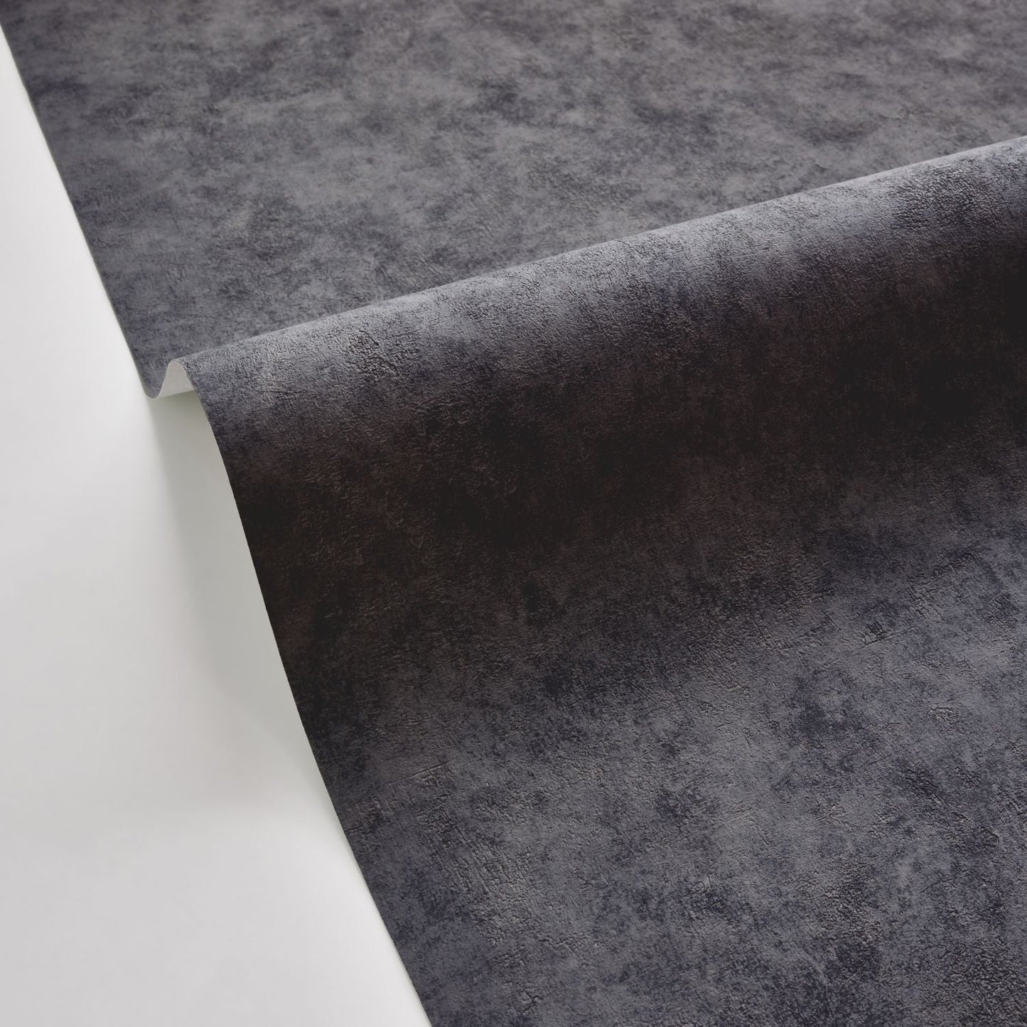 Beton Uni Wallpaper - Noir - Caselio - 101489899