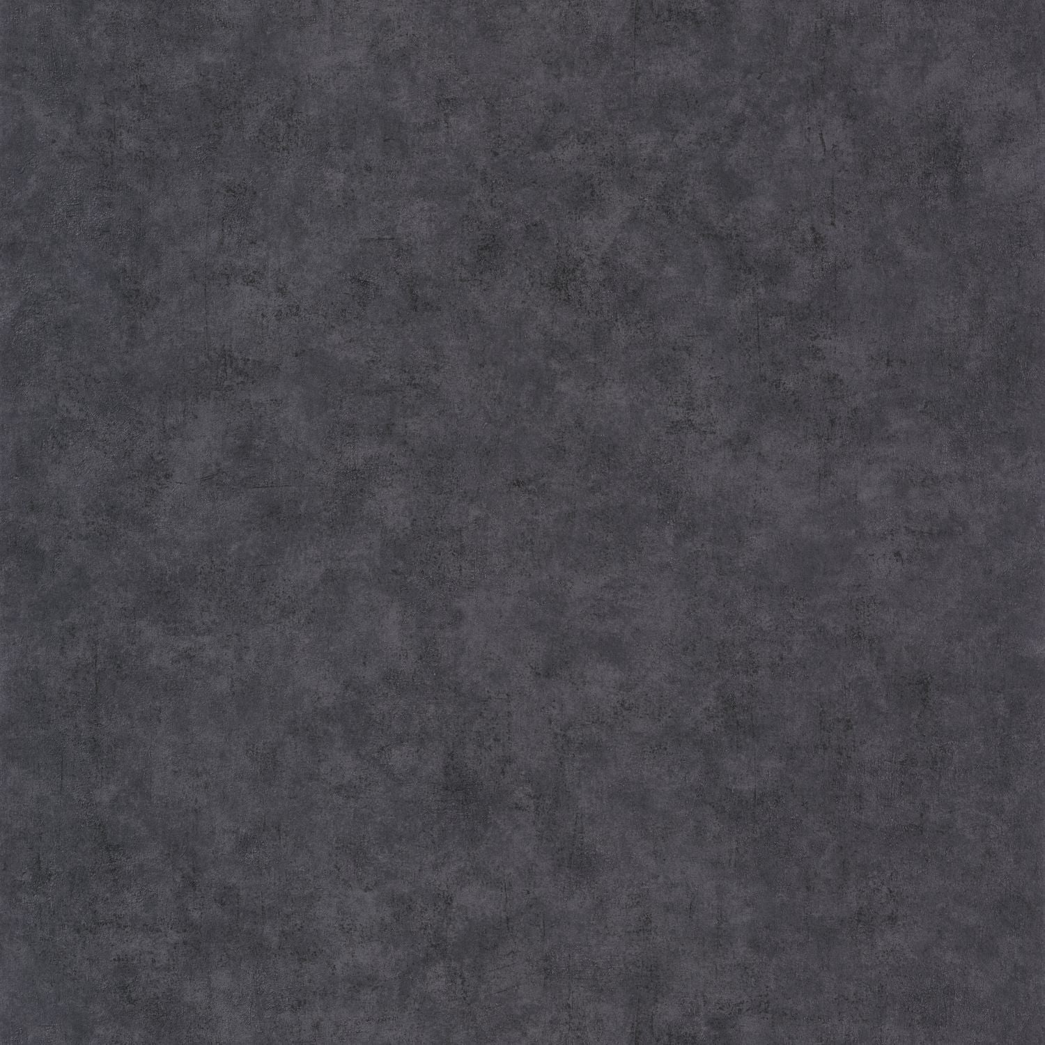 Beton Uni Wallpaper - Noir - Caselio - 101489899