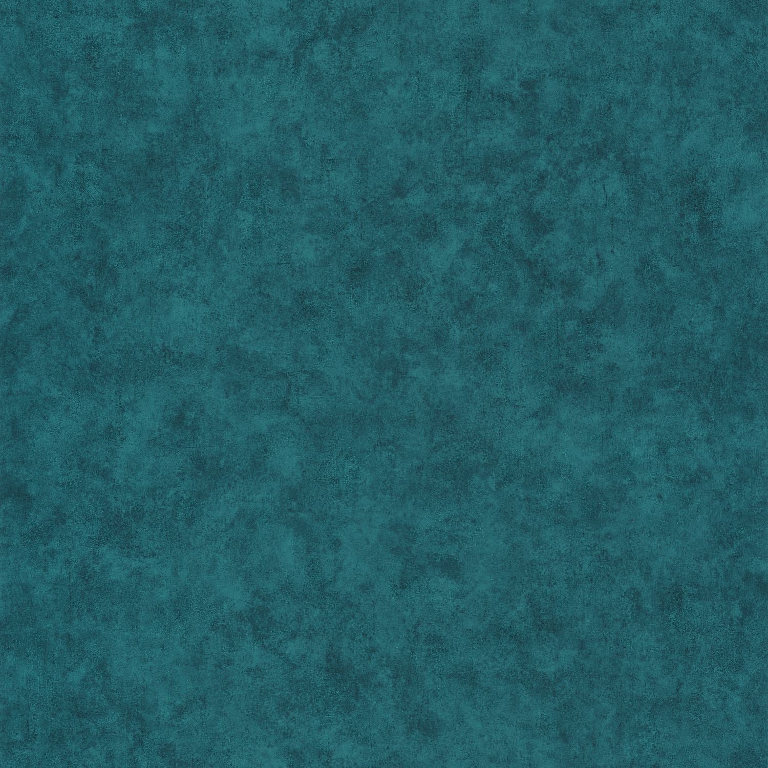 Beton Uni Wallpaper - Bleu Petrole - Caselio - 101486641