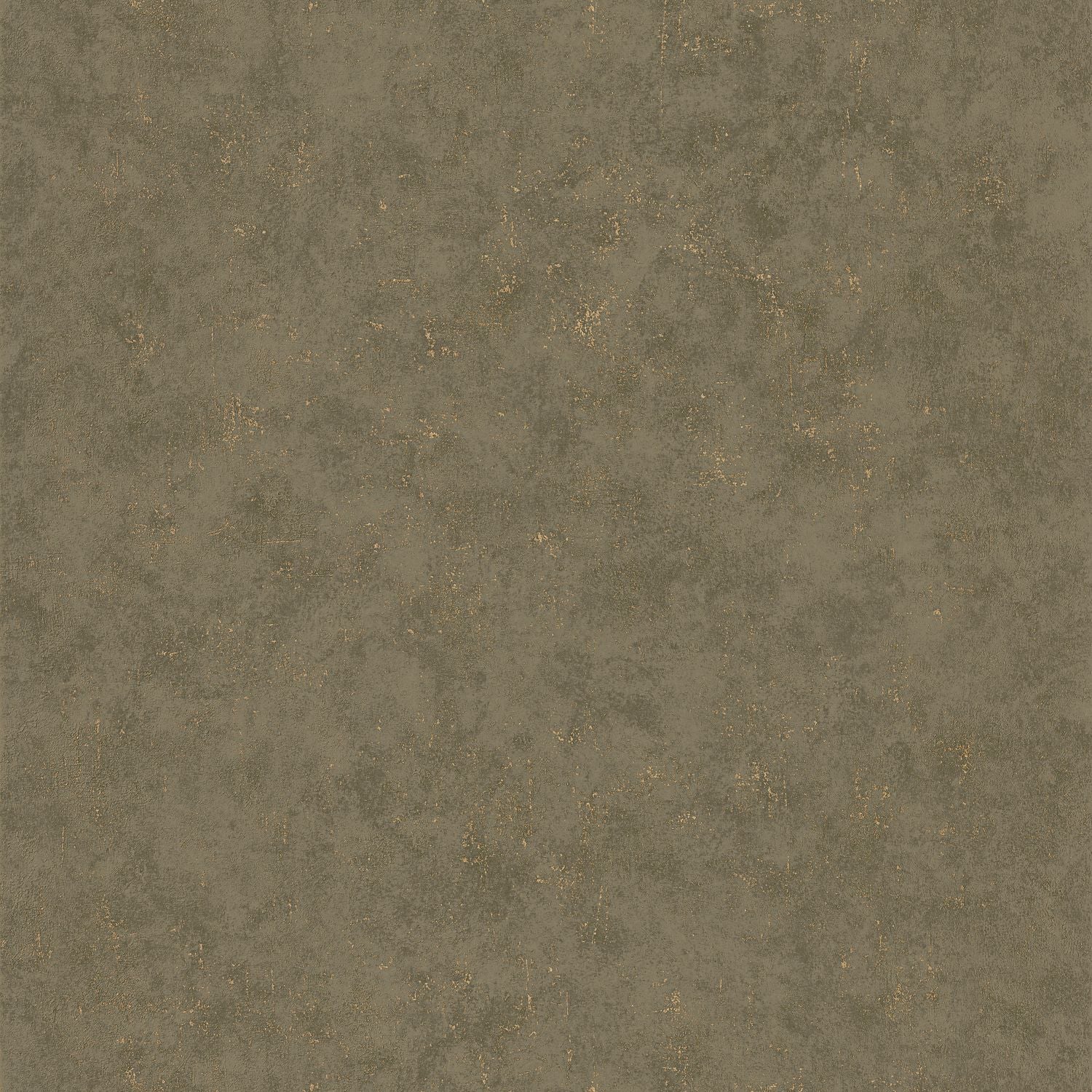 Beton Uni Wallpaper - Kaki - Caselio - 101497509