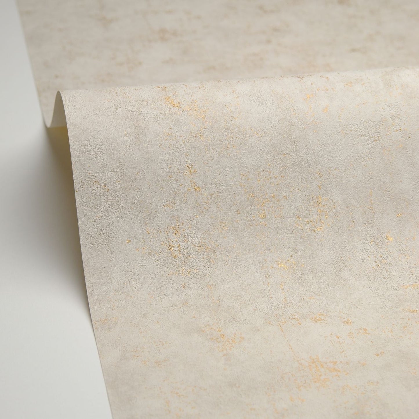 Beton Uni Wallpaper - Ficelle - Caselio - 101491127