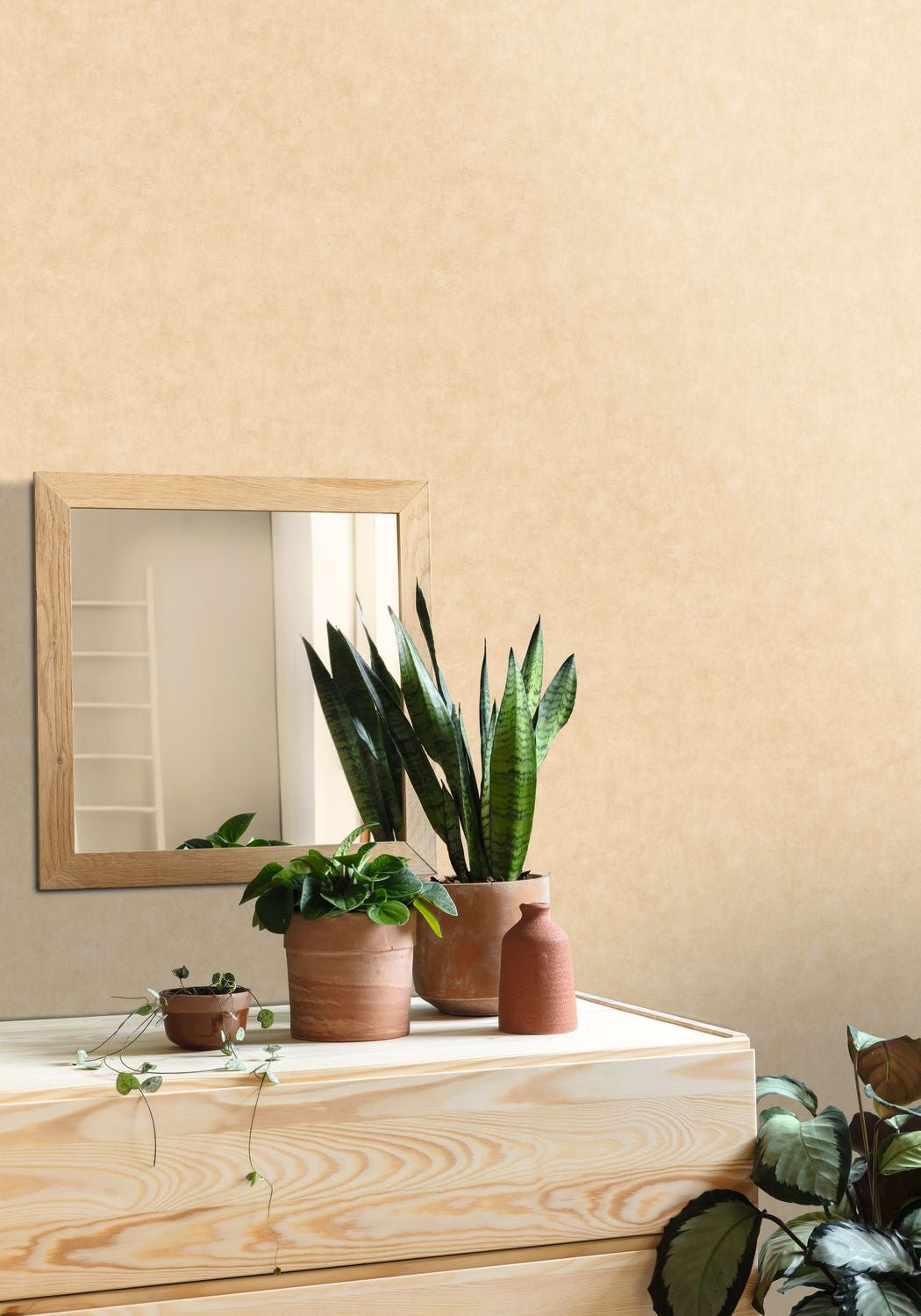 Beton Uni Wallpaper - Dune - Caselio - 101481674