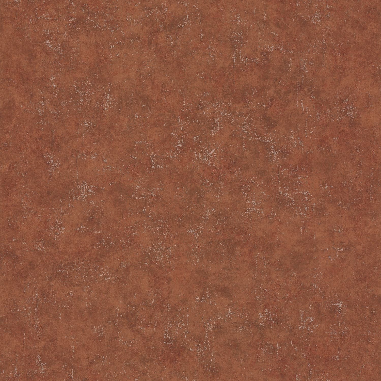 Beton Uni Wallpaper - Rouille Cuivre - Caselio - 101493120