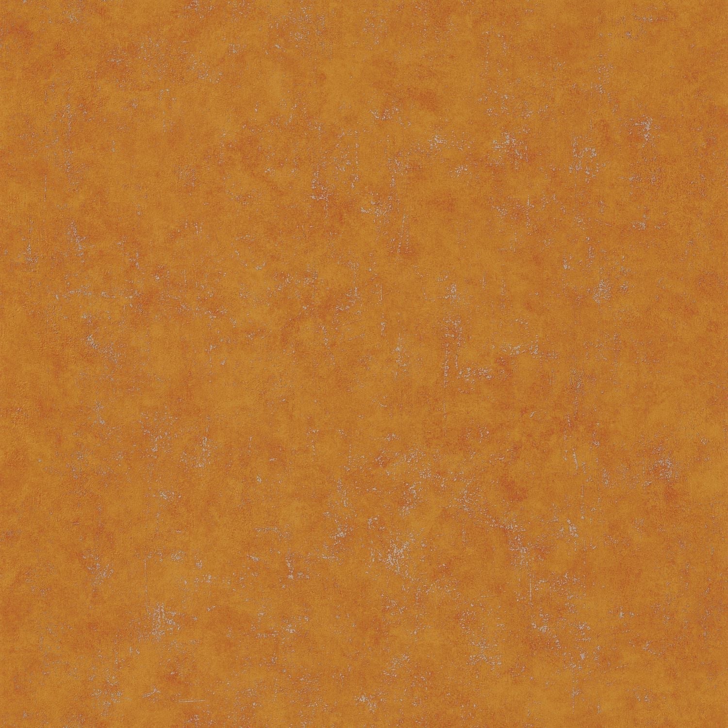 Beton Uni Wallpaper - Orange Cuivre - Caselio - 101493000