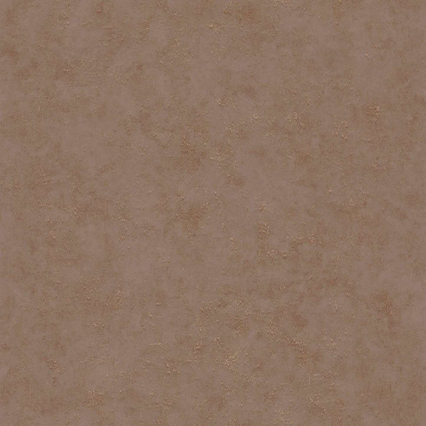 Beton Uni Wallpaper - Marron Cuivre - Caselio - 101492010