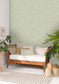 Beton Uni Wallpaper - Vert - Caselio - 101497310
