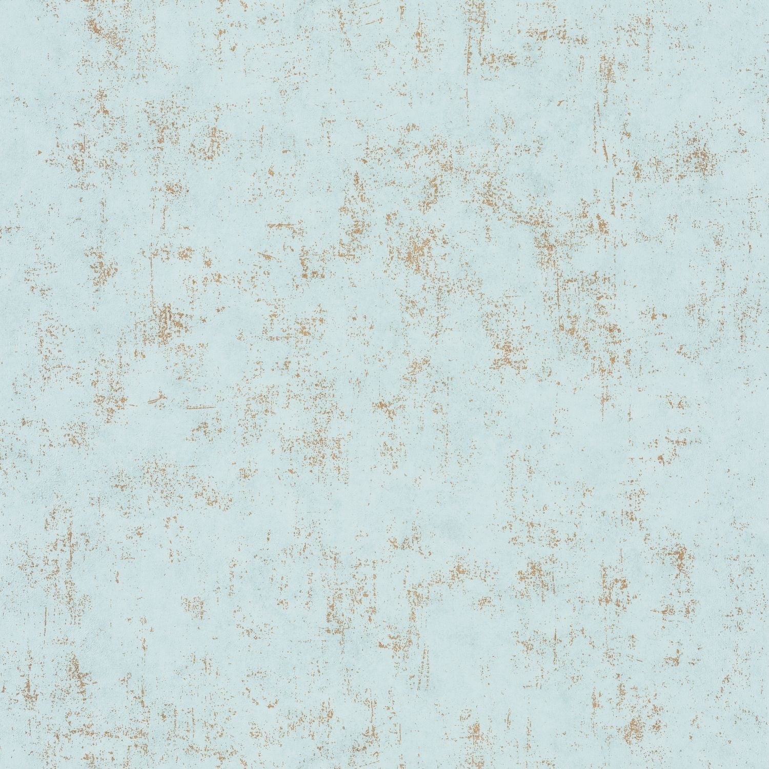 Beton Uni Wallpaper - Bleu Topaze - Caselio - 101496250