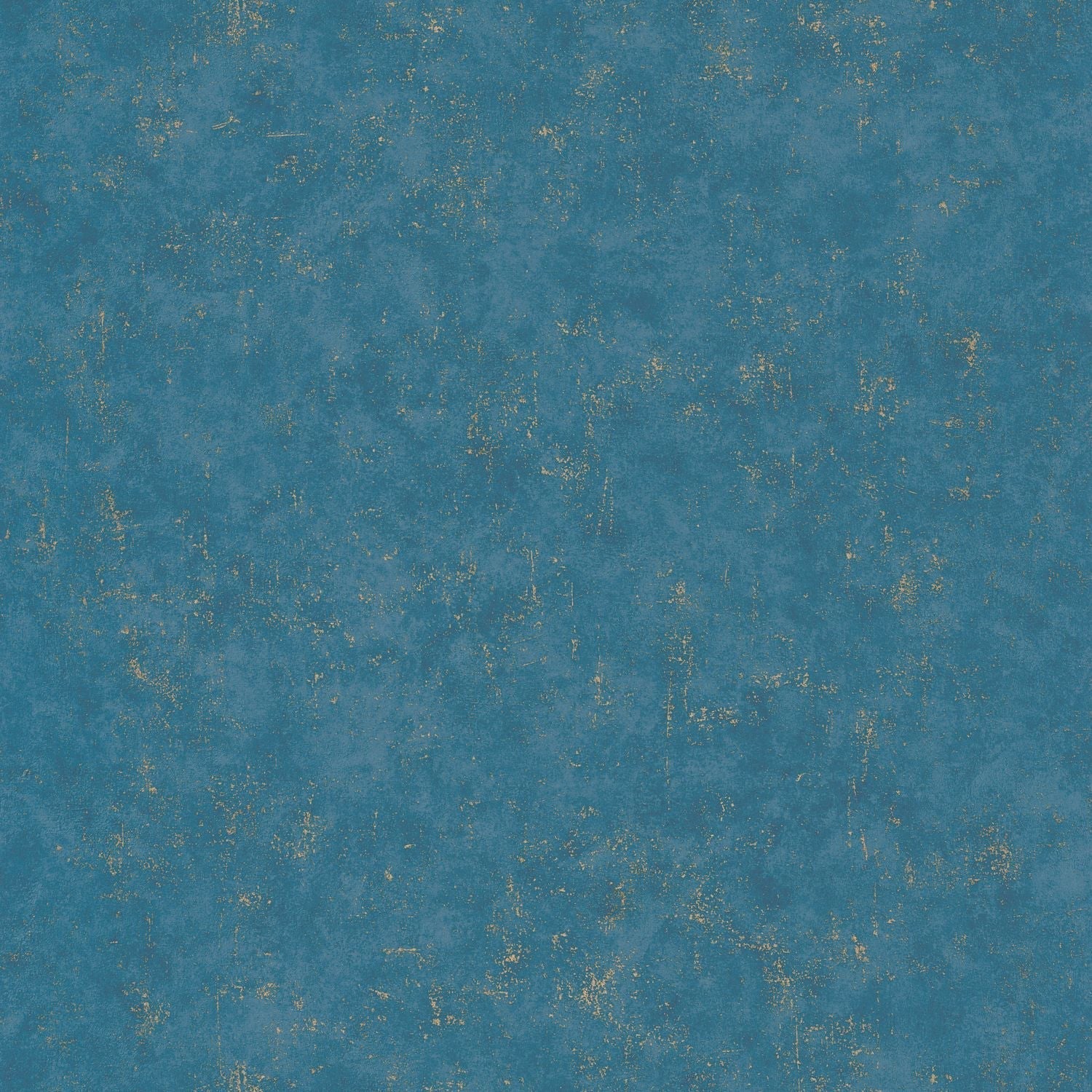 Beton Uni Wallpaper - Bleu Madure - Caselio - 101496020