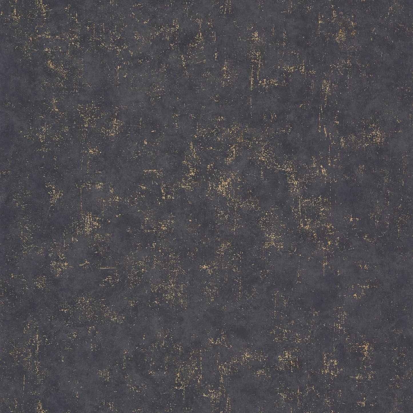 Beton Uni Wallpaper - Noir - Caselio - 101499125