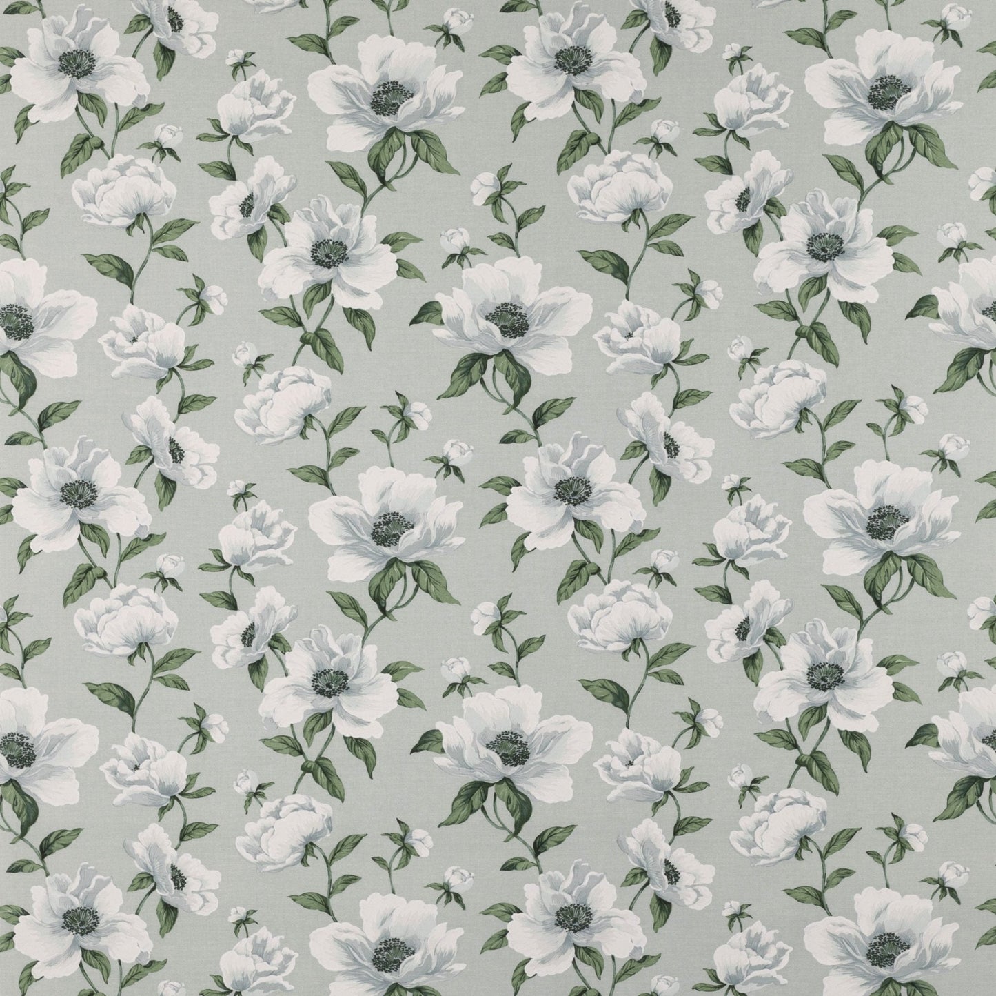 Bianca Fabric - Aqua - Manuel Canovas - M4097-02 - Premier Wallcovering
