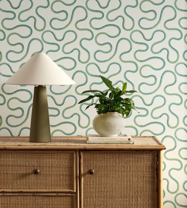 Bimble Wallpaper - Evergreen - Scion - NSCW113248