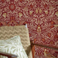 Bird Wallpaper - Boughs Green - Morris & Co - 217192 - Morris Wallpaper