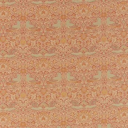Bird Weave Fabric - Brick - Morris & Co - 236846 - Premier Wallcovering