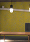 Birdbranch Stripe Wallpaper - Gold Pearl on Yellow - Timorous Beasties - EX/BBS/4233/07 - Premier Wallcovering