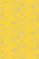 Birdbranch Stripe Wallpaper - Gold Pearl on Yellow - Timorous Beasties - EX/BBS/4233/07 - Premier Wallcovering