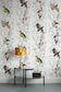 Birds N Bees Wallpaper - Alabaster - Timorous Beasties - BTN/BNB/TXMT/01 - Premier Wallcovering