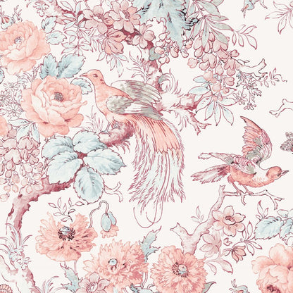 Birtle Wallpaper - Blush - Laura Ashley - 115269 - Premier Wallcovering