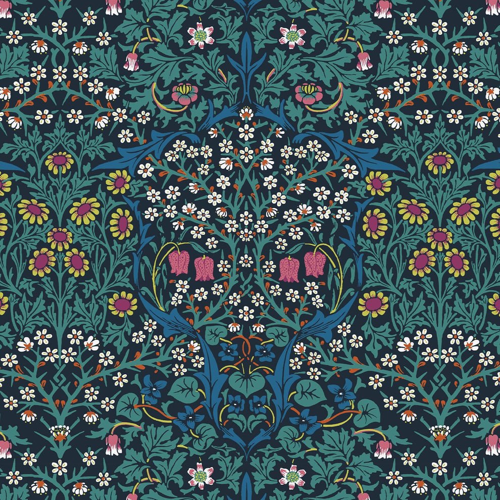 Blackthorn Wallpaper - House of Hackney - 1 - WA - BLA - DI - EME - XXX - Premier Wallcovering