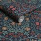 Blackthorn Wallpaper - Navy - 124251 - William Morris AH - Premier Wallcovering