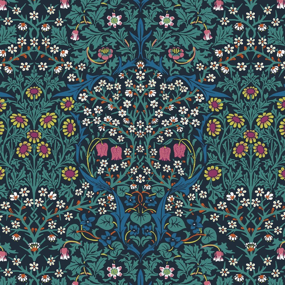 Blackthorn Wallpaper - Emerald - House of Hackney - 1-WA-BLA-DI-EME-XXX