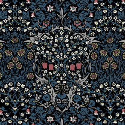 Blackthorn Wallpaper - Teal - House of Hackney - 1-WA-BLA-DI-TEA-XXX