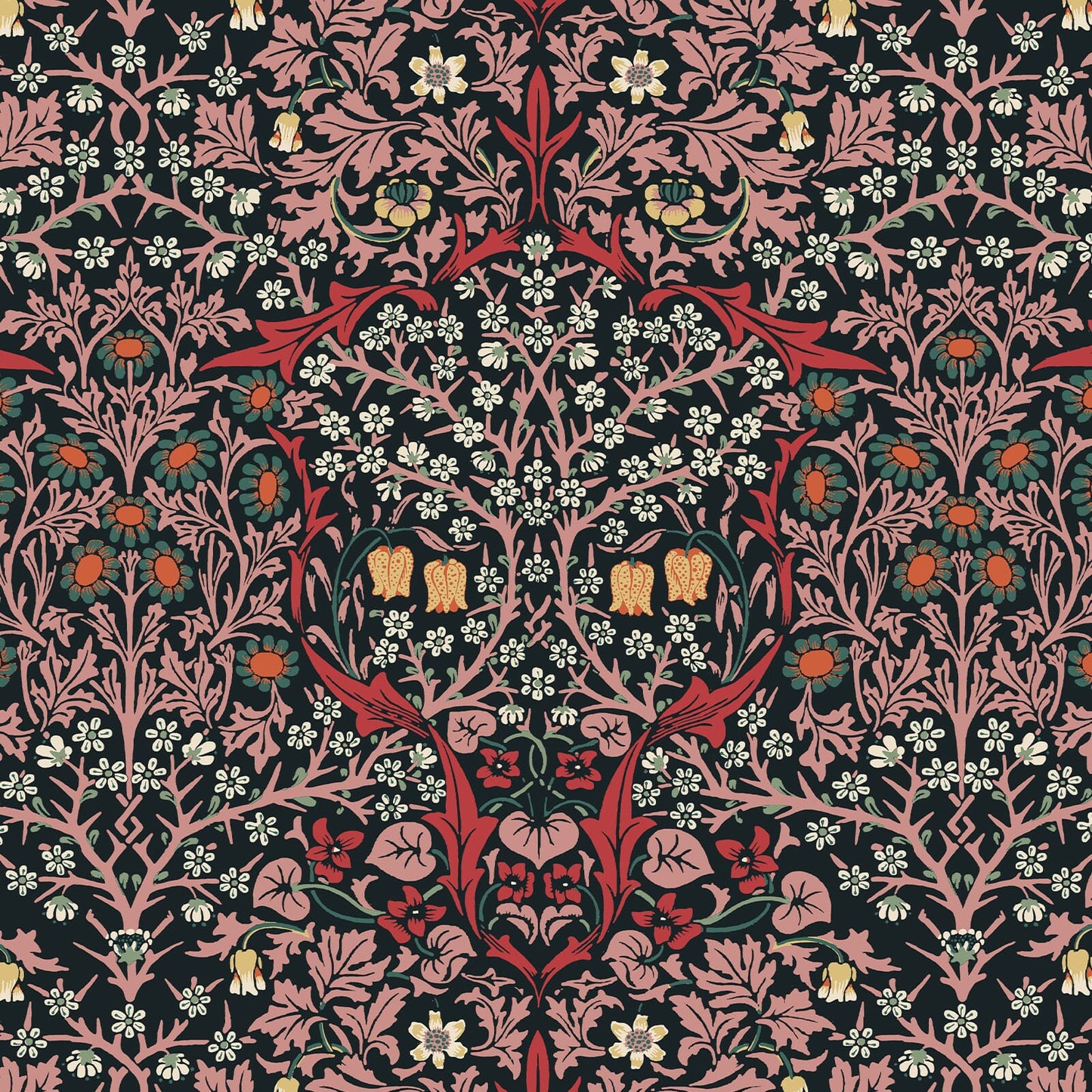 Blackthorn Wallpaper - Tourmaline - House of Hackney - 1-WA-BLA-DI-TOU-XXX