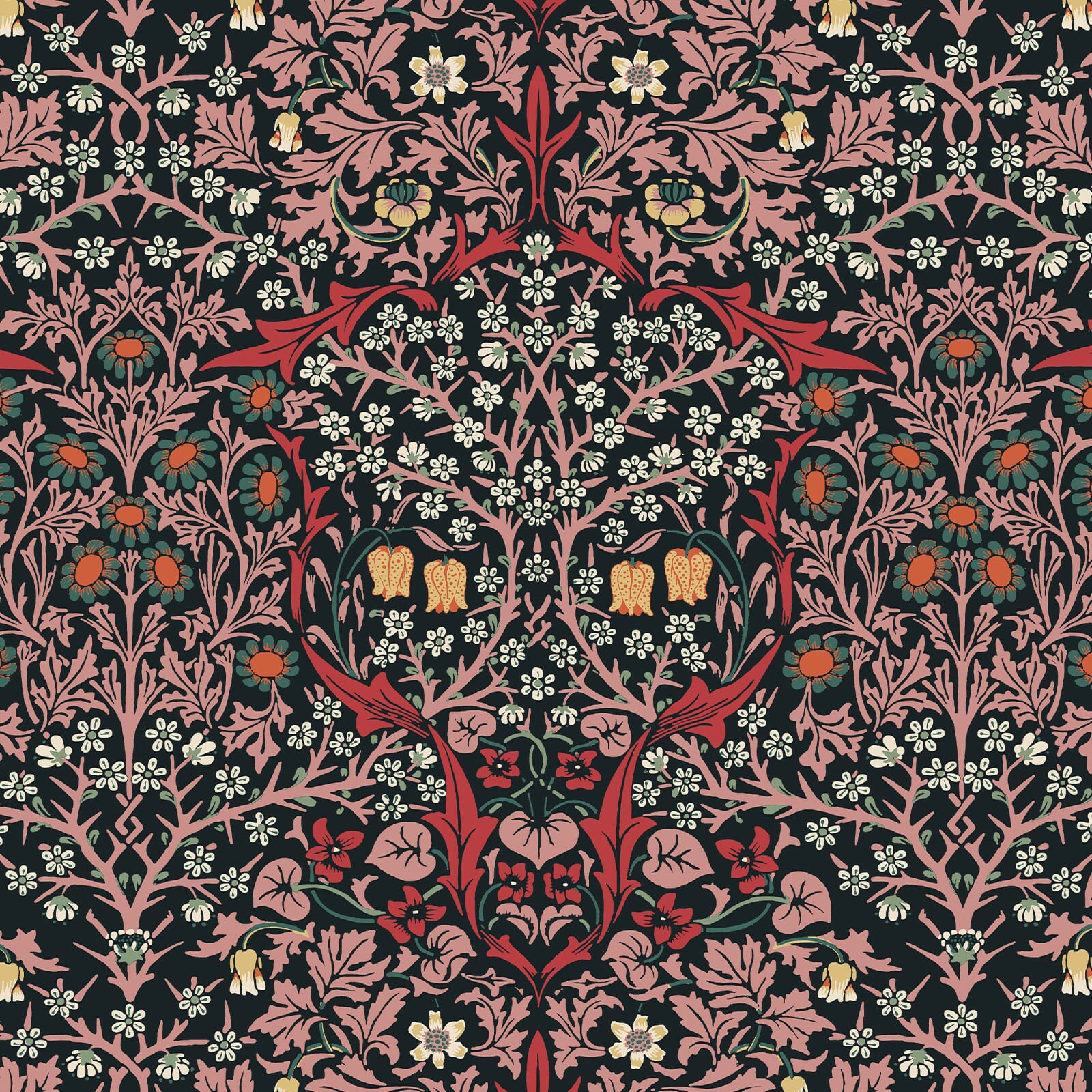 Blackthorn Wallpaper - Tourmaline - House of Hackney - 1-WA-BLA-DI-TOU-XXX