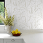 Bladranker Wallpaper - Ivory - Boråstapeter - 1785 - Premier Wallcovering