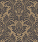 Blake Wallpaper - Black on Metallic Gold - 94/6033 - Cole & Son - Premier Wallcovering