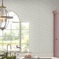 Blencow Stripe Wallpaper - Dark Duck Egg Blue - Laura Ashley - 122748 - Premier Wallcovering