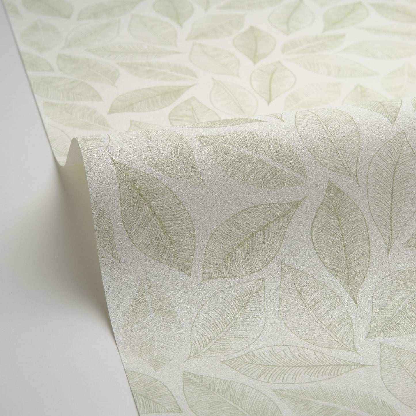 Bliss Wallpaper - Blanc Vert Mousse - Caselio - 105380755