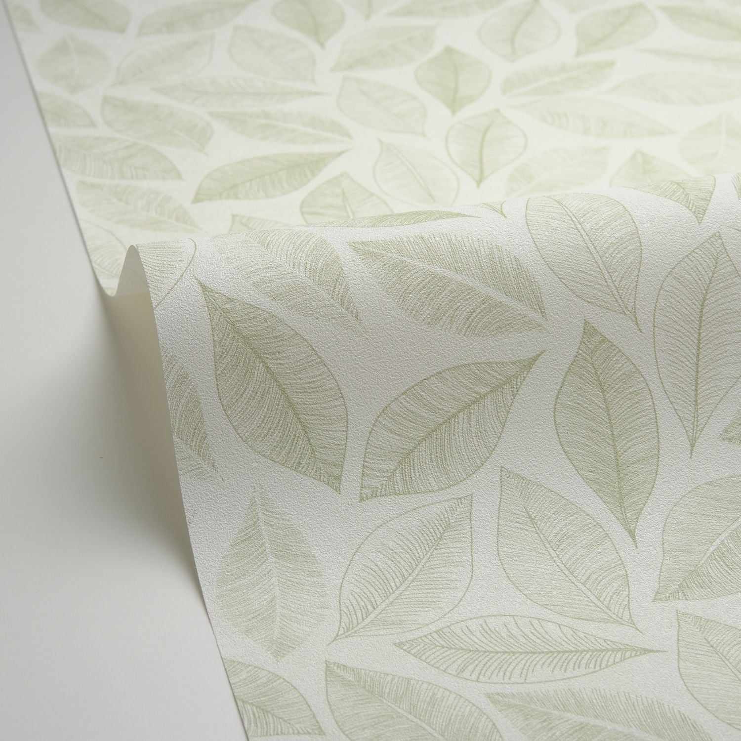 Bliss Wallpaper - Blanc Vert Mousse - Caselio - 105380755